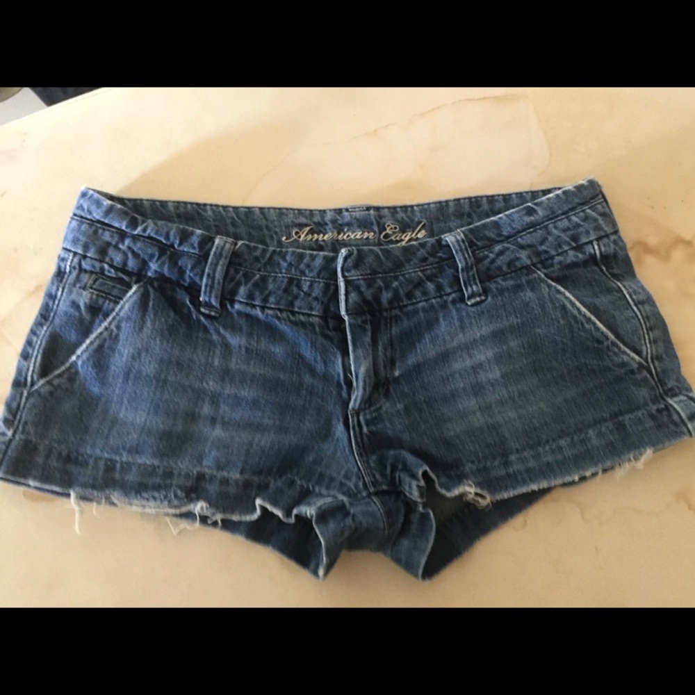 American eagle jean shorts